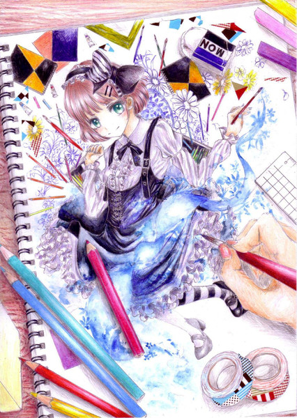 芸術の秋 くろいうさぎ さんのイラスト ニコニコ静画 イラスト