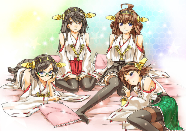 金剛四姉妹 Abo さんのイラスト ニコニコ静画 イラスト