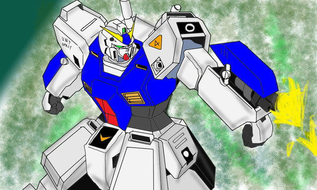 河を渡って ガンダムnt 1 アレックス 木立を越えて 水の丘 14号 さんのイラスト ニコニコ静画 イラスト