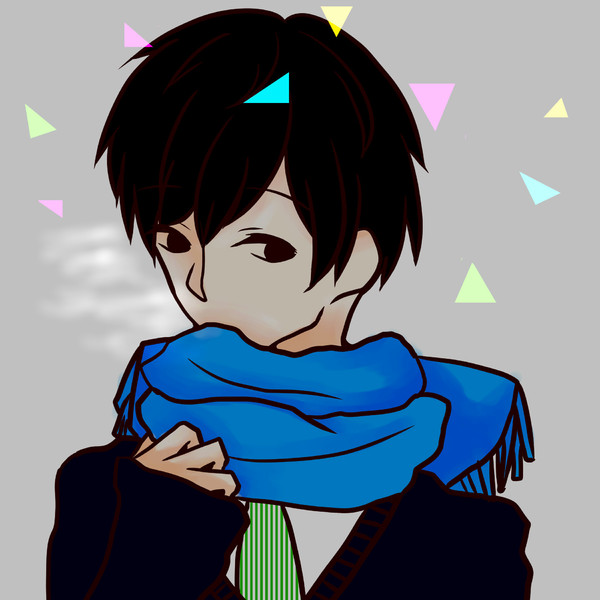 マフラー男子 瀬戸 わらび さんのイラスト ニコニコ静画 イラスト