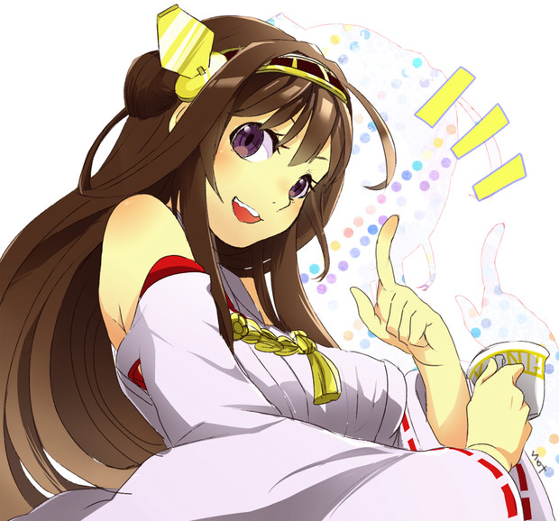 提督も紅茶飲むデース Aida さんのイラスト ニコニコ静画 イラスト