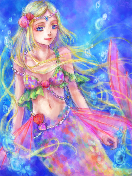 人魚姫 亜翠 さんのイラスト ニコニコ静画 イラスト