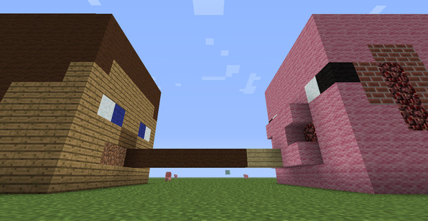 Pocky Game in Minecraft