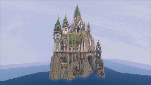 Minecraft 孤島の城 だんぼーる さんのイラスト ニコニコ静画 イラスト