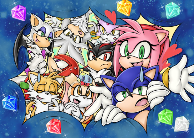 ソニックと仲間達 ミエ さんのイラスト ニコニコ静画 イラスト