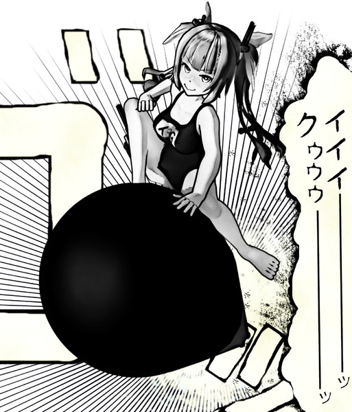 狙ってくれって言ってるようなものなの ロ ロ ゞ さんのイラスト ニコニコ静画 イラスト