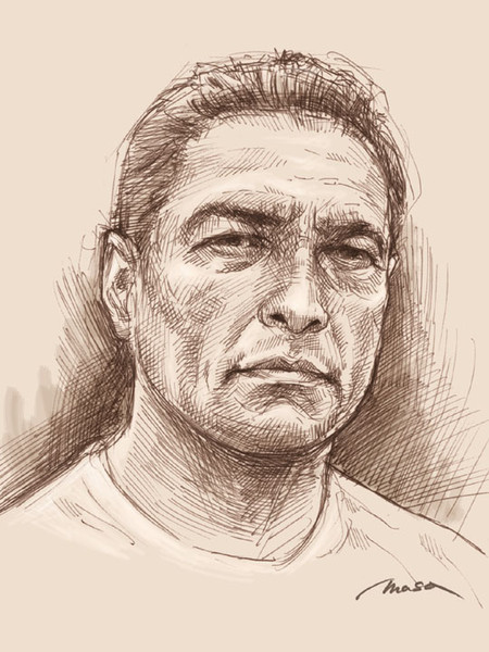 ヒクソン・グレイシー / Masa さんのイラスト ニコニコ静画 (イラスト)