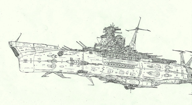 宇宙戦艦ナガト改っぽいもの