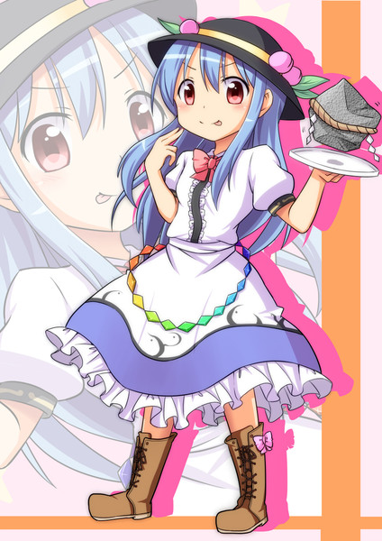 パイ投げに憧れる天子 まりも坊主 さんのイラスト ニコニコ静画 イラスト