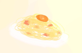 カルボナーラ ニコニコ静画 イラスト