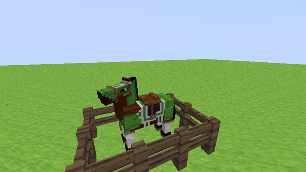 ｍｉｎｅｃｒａｆｔ 馬鎧試作テクスチャ Tachibana さんのイラスト ニコニコ静画 イラスト