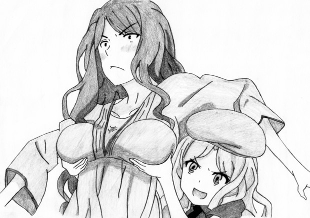 模写 麦野 フレンダ とある科学の超電磁砲 へる さんのイラスト ニコニコ静画 イラスト
