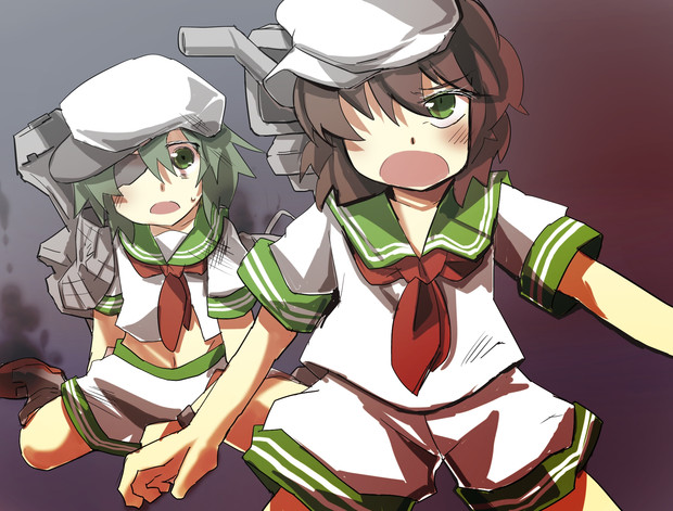 むらむら 敵影が見えたと思ったら お子様ばっかり がおー まどオンｉｎ率 さんのイラスト ニコニコ静画 イラスト