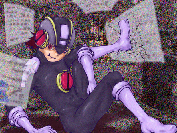 ダークロックマン よもぎアイス さんのイラスト ニコニコ静画 イラスト