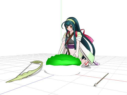 東北ずん子さんとずんだ餅さん Shigetoshi さんのイラスト ニコニコ静画 イラスト
