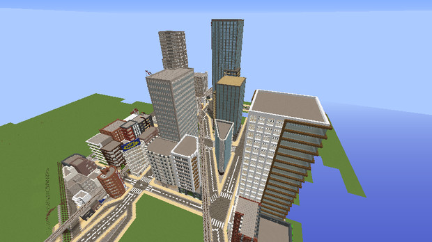 【Minecraft】大規模都市製作
