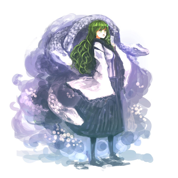 白蛇召喚 ぶるぅぎ さんのイラスト ニコニコ静画 イラスト