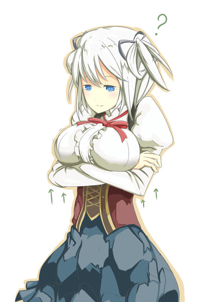 腕を組んで 上げればいいのですね コンタロウン さんのイラスト ニコニコ静画 イラスト