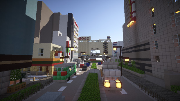 Minecraft 八王子市再現プロジェクト さとー さんのイラスト ニコニコ静画 イラスト