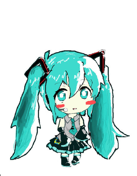初音ミク ペイントの道 山成倉者 さんのイラスト ニコニコ静画 イラスト