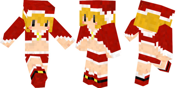 Minecraft サンタ イメージ 芋あん さんのイラスト ニコニコ静画 イラスト