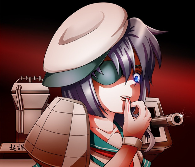 眼帯キャラかぶりな木曾さん Tk8 さんのイラスト ニコニコ静画 イラスト