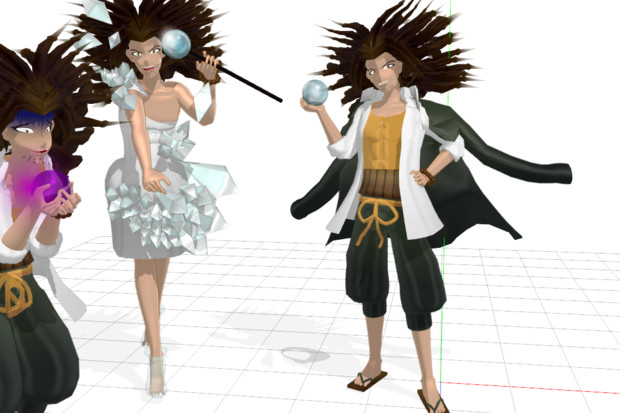 Mmd 葉隠 康比呂 モデル配布 Pikadude さんのイラスト ニコニコ静画 イラスト