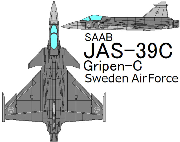 JAS-39C GRIPEN Sweden Air Force