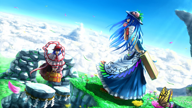 天界の端 のりしろ さんのイラスト ニコニコ静画 イラスト