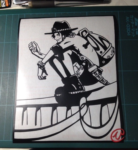 切り絵 One Piece ひろ さんのイラスト ニコニコ静画 イラスト