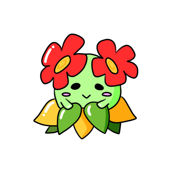 玉みたいなポケモン キレイハナ Den さんのイラスト ニコニコ静画 イラスト