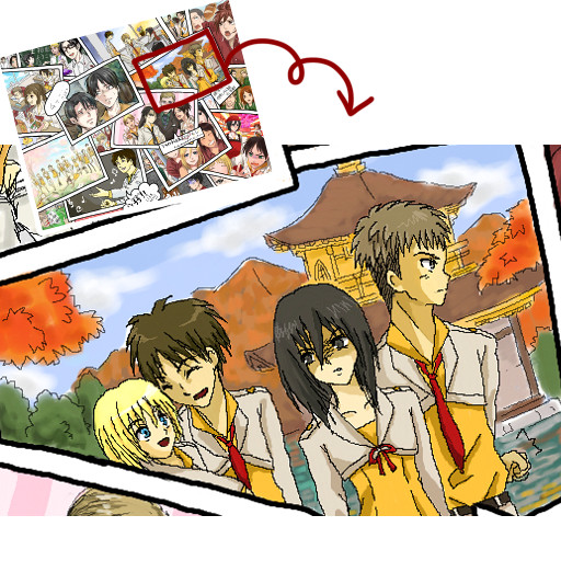 進撃の巨人 私立駆逐高等学校 Nikocos さんのイラスト ニコニコ静画 イラスト