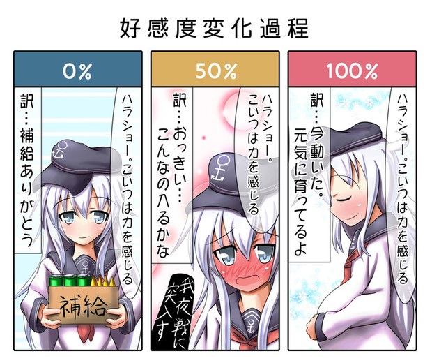 艦これ 響ちゃんの好感度を上げよう 中田島 さんのイラスト ニコニコ静画 イラスト