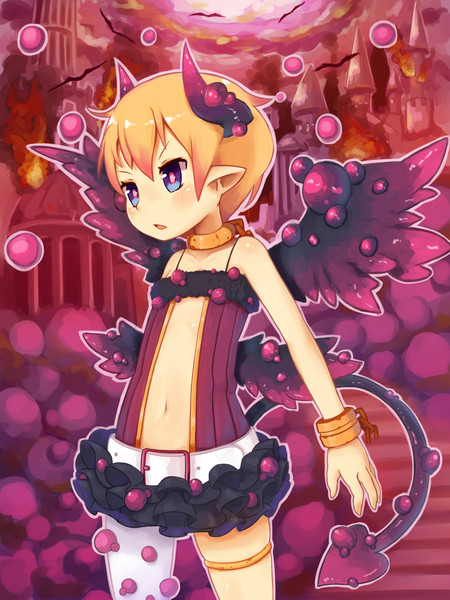 毒胞子悪魔ちゃん ジジ さんのイラスト ニコニコ静画 イラスト
