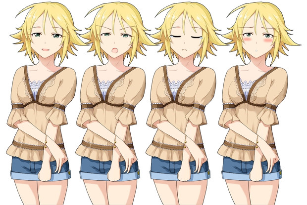 立ち絵ﾓﾄﾞｷ 梅木音葉 モバマス 藻p さんのイラスト ニコニコ静画 イラスト