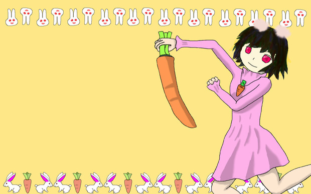 てゐ壁紙 キムチおにぎり さんのイラスト ニコニコ静画 イラスト