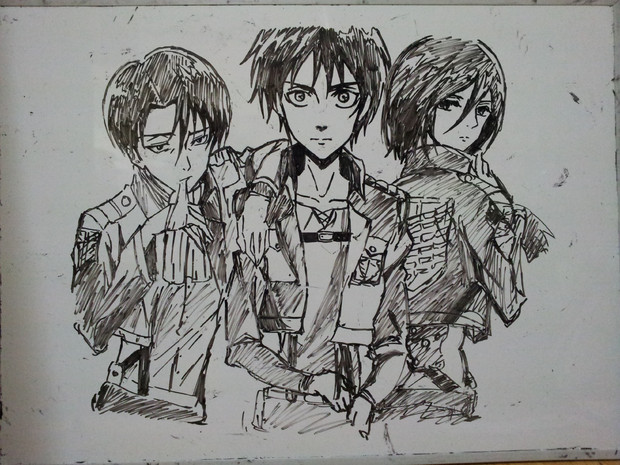 進撃の巨人 ご W う さんのイラスト ニコニコ静画 イラスト
