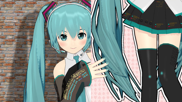  【MMD】マシシさんの初音ミクV3がかわいいｗ