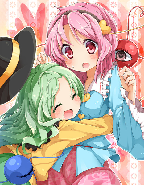 C85新刊さとこい本表紙絵 杏飴 さんのイラスト ニコニコ静画 イラスト