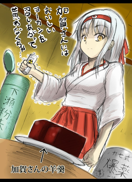 献上する品に隠し味としてアレを振りかける後輩空母の鑑な翔鶴さん ｈ2 さんのイラスト ニコニコ静画 イラスト