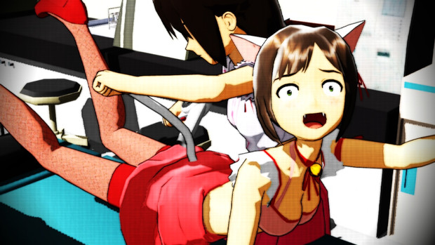 ケツにドライヤーを当てられた瞬間のみくにゃんの顔 肉八 さんのイラスト ニコニコ静画 イラスト
