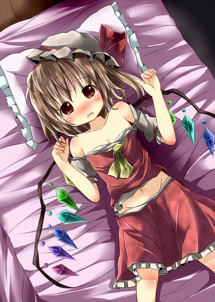 押し倒されフランちゃん カズーラ さんのイラスト ニコニコ静画 イラスト