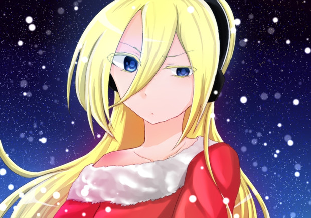 雪降る夜に。 / 游宇海 さんのイラスト ニコニコ静画 (イラスト)