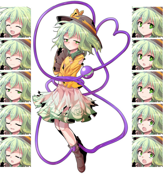 やられこいしちゃん立ち絵 表情差分 はるか さんのイラスト ニコニコ静画 イラスト