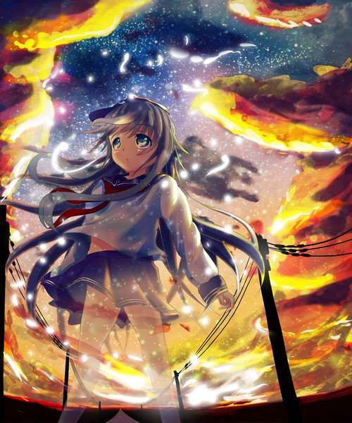 暁空に君を想う 竜宮ヤッスー さんのイラスト ニコニコ静画 イラスト