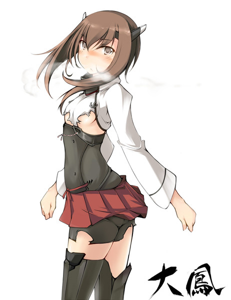 艦これ 中破した大鳳さんはガス漏れさせたくなる なぎ さんのイラスト ニコニコ静画 イラスト