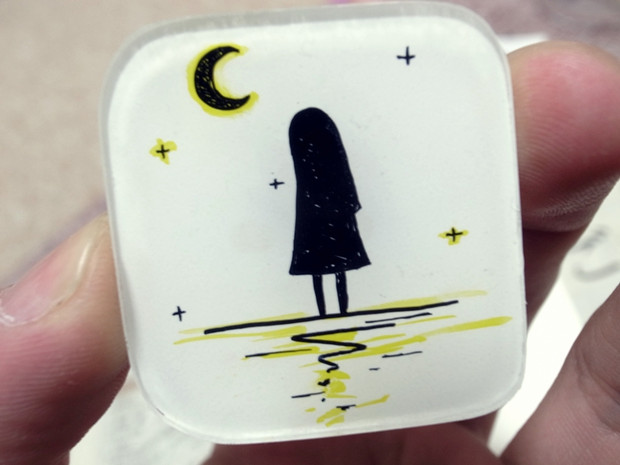 プラ板バッジ かみやまたつや さんのイラスト ニコニコ静画 イラスト