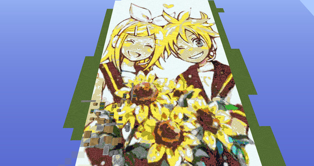 鏡音リン レン ドット絵 ルート さんのイラスト ニコニコ静画 イラスト