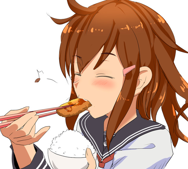 飯テロ用雷ちゃん 石っころ さんのイラスト ニコニコ静画 イラスト