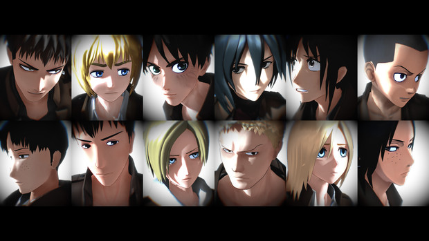 進撃のmmd 104期 どら さんのイラスト ニコニコ静画 イラスト